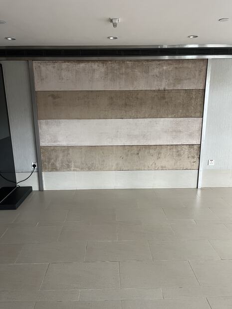 Feature wall and track